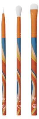 Produktbild von e.l.f. Good Vibes Only Lidschattenpinsel-Set 3-teilig