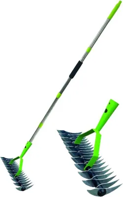 Produktbild von Gartenrechen - Robuste Konstruktion - 166 cm Länge - Grün