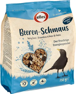 Produktbild von Stroetmann Elles Beeren-Schmaus 750 g - Wildvogelfutter