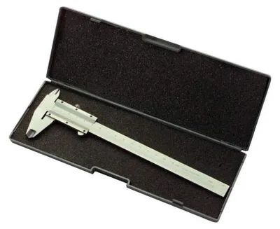 Produktbild von Edelstahl Messschieber 150 mm Kunststoffgehäuse Messwerkzeug Messlehre Lehre