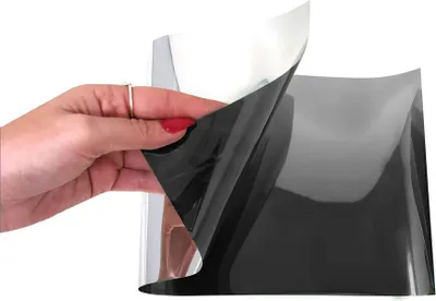 Produktbild von Motorradsonnenschutz Schwarz 40 x 20 cm