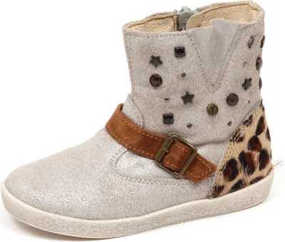 Produktbild von E3296 Silber FALCOTTO Babyschuh Baby Mädchen Booties