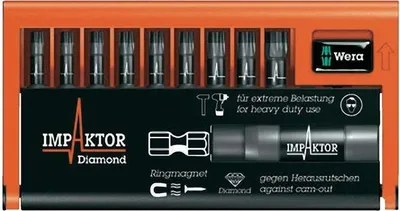 Zdjęcie produktu dla Wera 05057688001, 9 szt., Torx Plus, TX20, TX25, TX30, TX40, 25 mm