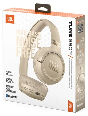 Immagine prodotto di Cuffie JBL Tune 680NC Bluetooth wireless supraauricolari beige UE