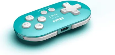 Produktbild von 8Bitdo Zero 2, Gamepad, Android, MAC, Nintendo Switch, Nintendo Switch Lite, PC, D-Pad, Schaltfläche Auswählen, Schaltfläche Start, Digital, Kabellos, Bluetooth