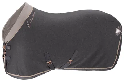 Produktbild von Eskadron Heritage Abschwitzdecke " ACRYLIC " mit Teddyfleece - Unterseite Größe - 135cm Farbe - basaltgrey