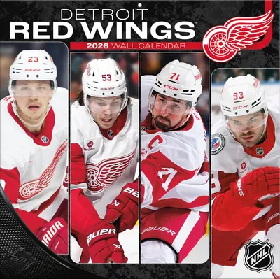 Produktbild von Turner Detroit Red Wings NHL 30,5 x 30,5 cm Team Wandkalender 2026