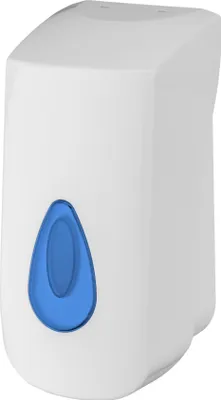 Produktbild von PlastiQline Seifenspender - 900 ml - Kunststoff - Farbfenster blau