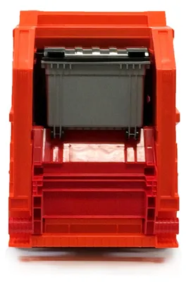 Produktbild von Lena GIGA TRUCKS Garbage truck Arocs, Müllwagen-Modell, Garbage truck, 3 Jahr(e), Kunststoff, Grau, Orange