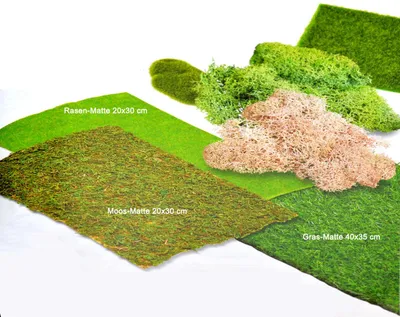 Produktbild von HobbyFun 3865367, Materialien für Kunst-/Bastelset für Kinder, Grün, 300 mm, 40 cm