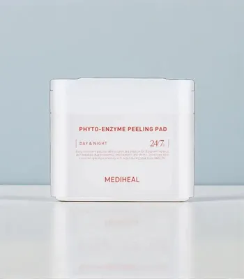 Obrázek produktu pro Mediheal - Phyto-enzyme Peeling Pad - Jemné enzymatické peelingové polštářky 100ks/200ml