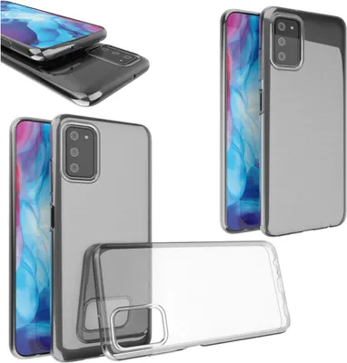 Obrázok produktu pre Pre Samsung Galaxy A03s Silikónové puzdro Ochranné transparentné puzdro na mobilný telefón