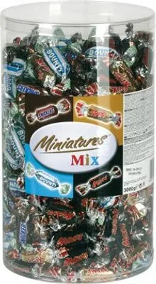 Produktbild von Mars Celebrations Miniatures Mix Box 3 kg.