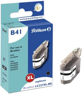 Produktbild von Pelikan Patrone Brother B41 LC227XL bk schwarz kompatibel