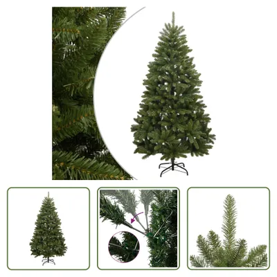 Obrázek produktu pro The Living Store Umělý vánoční stromek skládací se stojanem zelený 180 cm