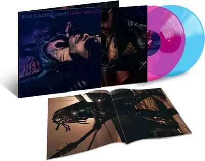 Image de Lenny Kravitz : Blue Electric Light (180g) (Vinyle rose/bleu)