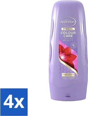 Produktbild von Andrélon - Farbpflege - Kamelienöl - Spülung - Farberhaltung - 300 ml - Vorteilspack - 4 Stücke
