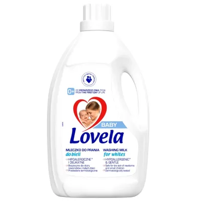 Obrázek produktu pro Lovela Baby, Mléko na praní bílých tkanin, 2,9 l