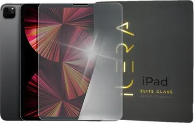 Produktbild von iLera Infinity Clear Glass Schutzglas für iPad 11'' (Aussparung oben)