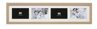 Produktbild von Deknudt S66KD4 Galerierahmen Natur 4 Fotos 13x18 cm