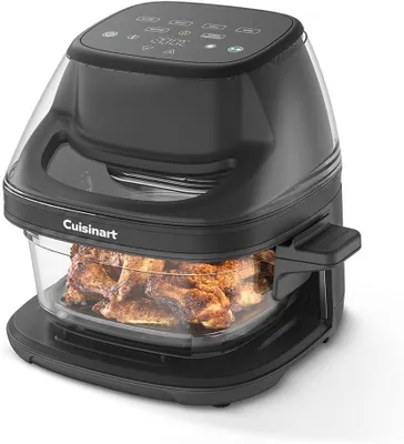 Productafbeelding van Cuisinart 3,8 liter glazen heteluchtfriteuse, compact model, airfryer met touchscreenbediening