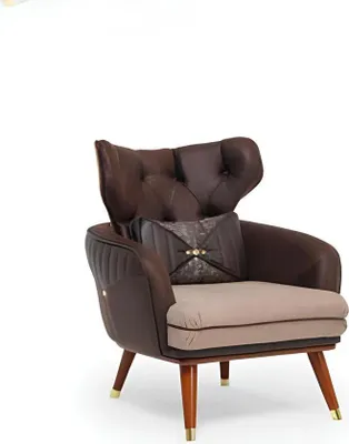 Productafbeelding van Enkelepersoonsbank, fauteuil, loungebank, clubfauteuil, gestoffeerd meubel, tv-bank, relaxfauteuil