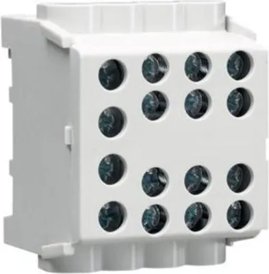 Immagine prodotto di Morsetto di derivazione linea principale a 1 pin, IP20, grigio - Morsetto a vite per morsettiera su guida 1-p KH35L8