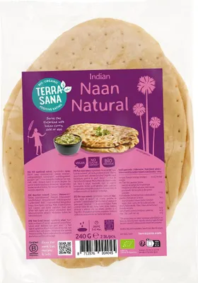 CHLEB NAAN BIO 240 g - TERRASANA