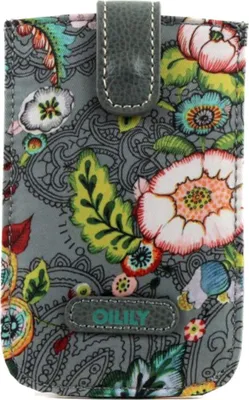 Produktbild von Oilily French Flowers Smartphone Pull Case Grey