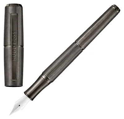 Produktbild von Hugo Boss Füllfederhalter Meridien Gun Rotguss, 13.9 mm Durchmesser, 141.4 mm Höhe