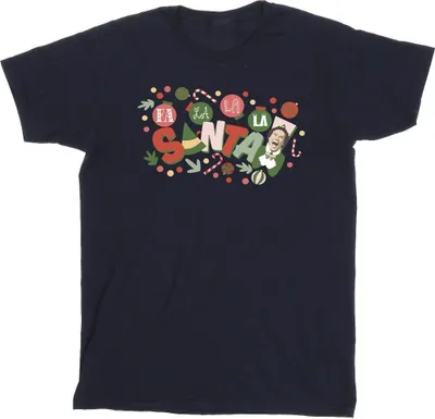 Obrázok produktu pre Elf - Pánske tričko "Fa La La" BI24177 (3XL) (námornícka modrá)