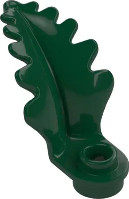 Immagine prodotto di LEGO: 100x elemento vegetale/foglia, scuro? verde