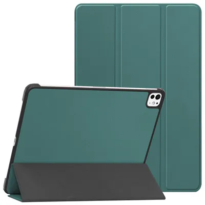 Produktbild von imoshion Trifold Klapphülle iPad Pro 11 (2022 / 2021 / 2020 / 2018) - Dunkelgrün