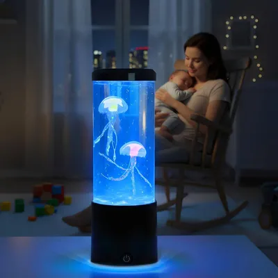 Productafbeelding van Kwallenlamp 20 cm, USB, 7 Kleuren