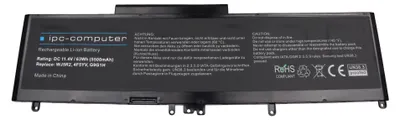Produktbild von WJ5R2 Akku 63Wh für Dell