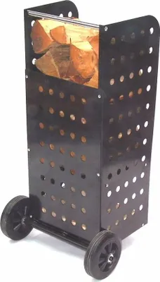 Produktbild von Kaminholzwagen Kaminholzkorb XL Holzwagen Holzkorb Holz Kaminkorb Brennholz