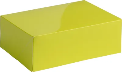 Immagine prodotto di Scatola regalo con laminazione lucida, scatola pieghevole duplex, formato 20x14x7cm VERDE 10 pz.