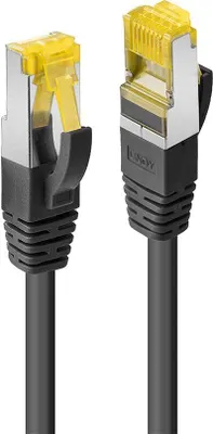 Produktbild von LINDY Patchkabel Cat6A S/FTP LSZH Cat7 Rohkabel schw. 0.50m
