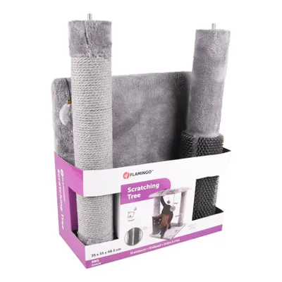 Immagine prodotto di Graffiatoio FLAMINGO Una 35x35x48,5 cm Grigio