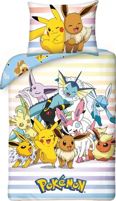 Immagine prodotto di Copripiumino Pokémon Catch 'Em All 140 x 200 cm - Poliestere