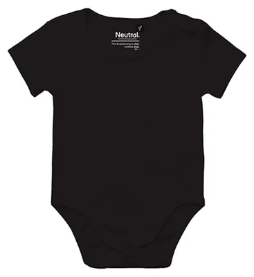 Obrázok produktu pre Neutrálne - Bodysuit pre bábätká s krátkymi rukávmi LT5899 (62) (čierna)