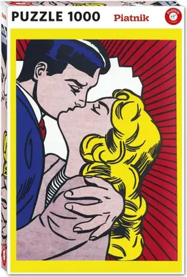 Zdjęcie produktu dla Lichtenstein - Pocałunek III - puzzle 1000 elementów
