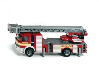 Produktbild von Siku Feuerwehrdrehleiter  Feuerwehrauto rot ; 1841