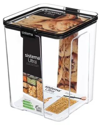 Image de Boîte de conservation hermétique de 2,75 litres, empilable - Transparente - Marque Y