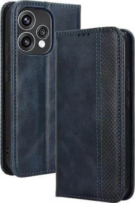 Produktbild von OPPO Reno15 Hülle - Coverup Vintage Style Klapphülle - Blau