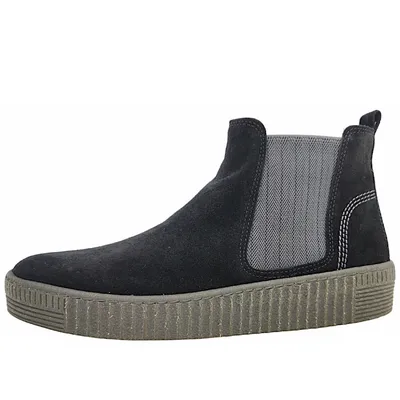 Produktbild von Gabor Damenschuhe Stiefeletten Schlupfstiefel Schwarz Freizeit, Schuhgröße:EUR 37.5 | UK 4.5