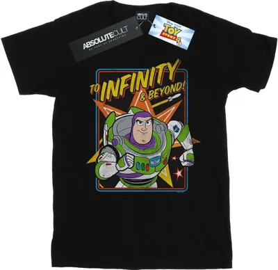 Produktbild von Disney - "Toy Story 4 To Infinity" T-Shirt für Damen BI46980 (M) (Schwarz)