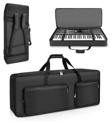 Zdjęcie produktu dla Omgoods - Keyboard z 61 klawiszami i paskiem na ramię