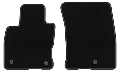 Immagine prodotto di Tappetini anteriori in moquette per Ford Kuga MK3 2019- (SUV) – 2 pezzi, neri, su misura – Wielganizator BASIC
