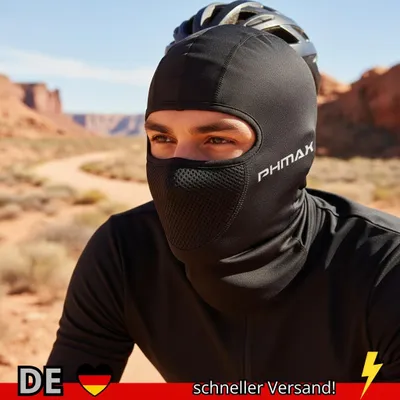 Produktbild von PHMAX Motorrad-Reitmaske Windschutz und Wärme Atmungsaktiv Vollgesichtsmaske